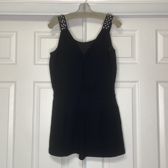 Zara Black Embellished Strap Romper - Picture 10 of 13